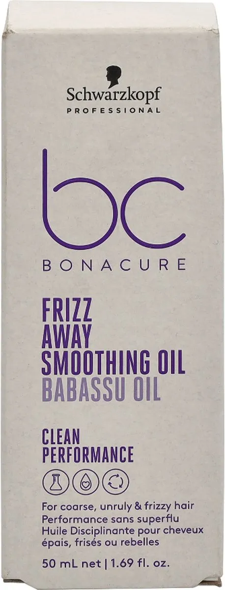 Schwarzkopf Bonacure Clean Performance Frizz Away Oil 50ml