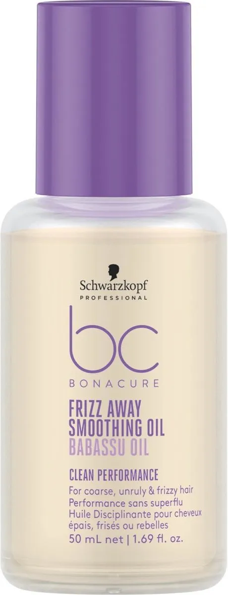 Schwarzkopf Bonacure Clean Performance Frizz Away Oil 50ml