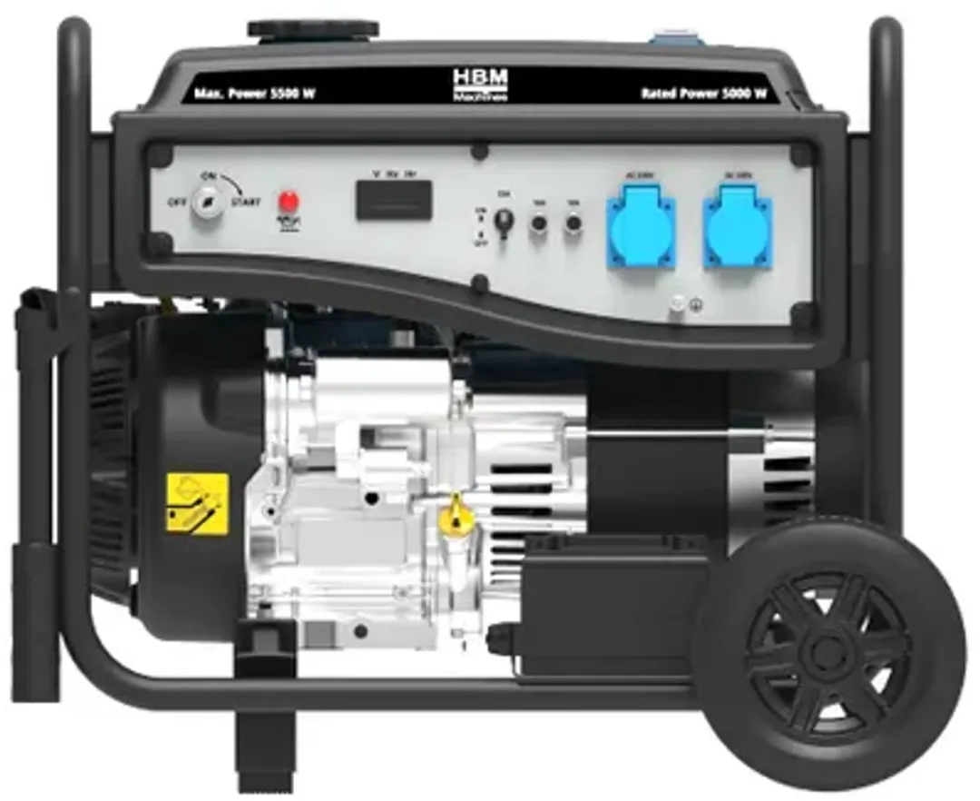 HBM Aggregaat 322cc 5500W - met Boorhamer