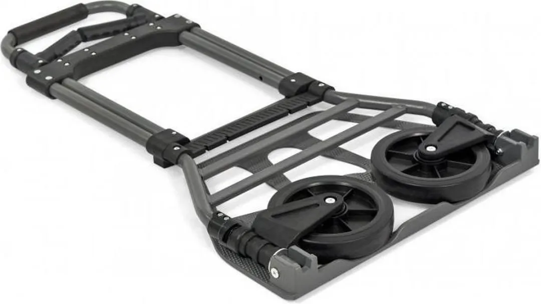 HBM 150 Kg Opvouwbare Steekwagen - Zwart