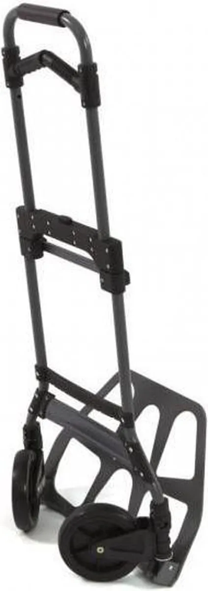 HBM 150 Kg Opvouwbare Steekwagen - Zwart