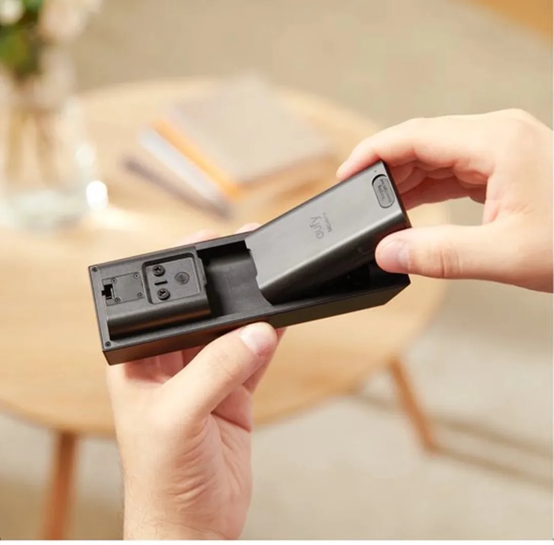 Eufy Security E340 2K Video Deurbel - Bundel met Chime & Extra Accu - Zwart