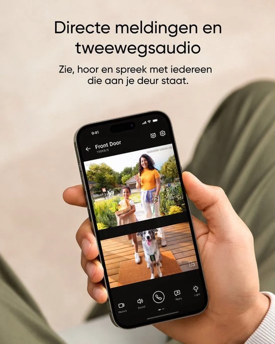 Eufy Security E340 2K Video Deurbel - Bundel met Chime & Extra Accu - Zwart