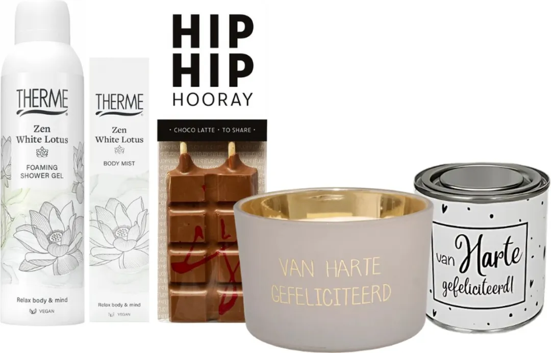 Therme Zen White Lotus Gefeliciteerd Set