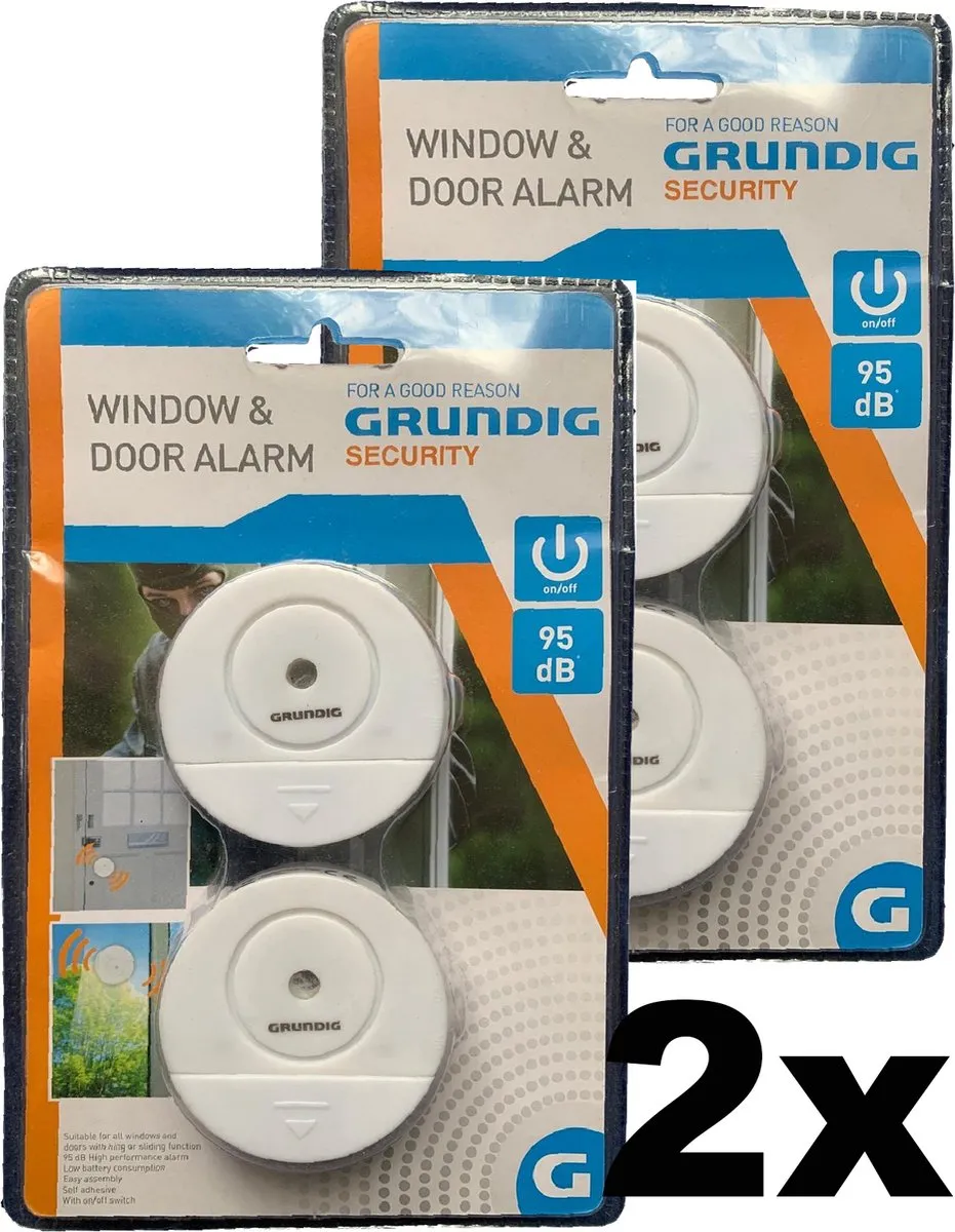 Grundig Raam- & Deuralarm Set