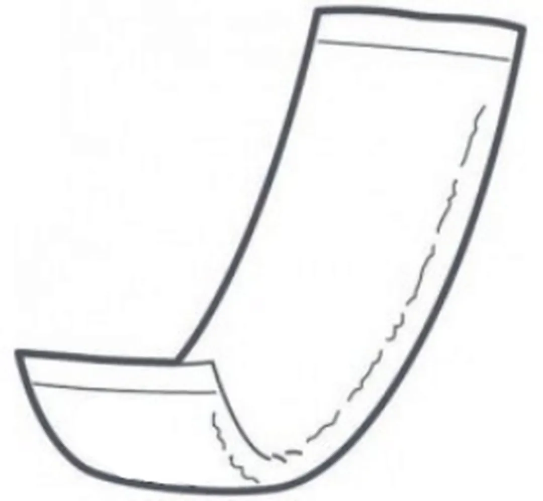 AMD Pad Rechthoekig - 14x54cm - 20 Stuks