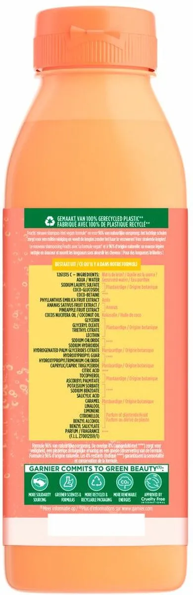 Garnier Fructis Hair Food Pineapple Conditioner 350ml - 6 Stuks
