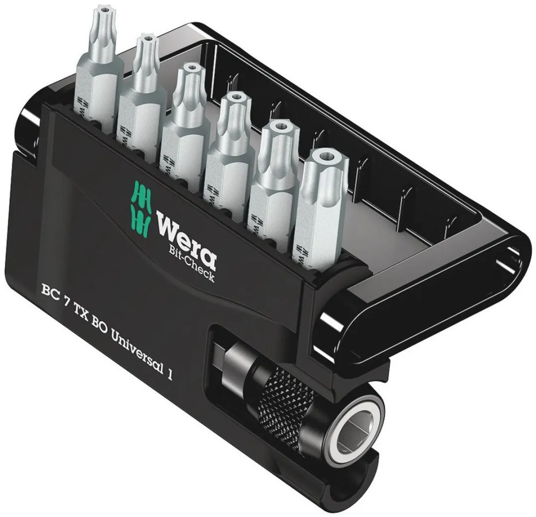 Wera 8067-6 TORX BO Bitset 7-delig - Metaal