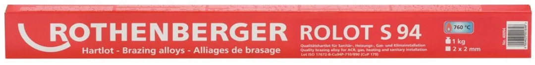 Rothenberger ROLOT S94 Soldeerstaaf - 2x2x500mm - 1kg