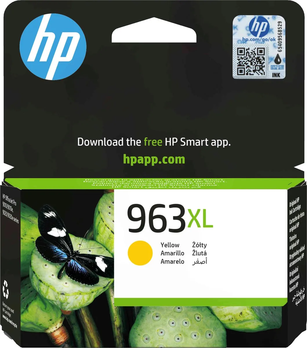 HP 3JA29AE#301 Geel XL Inktcartridge - 1600 pagina's
