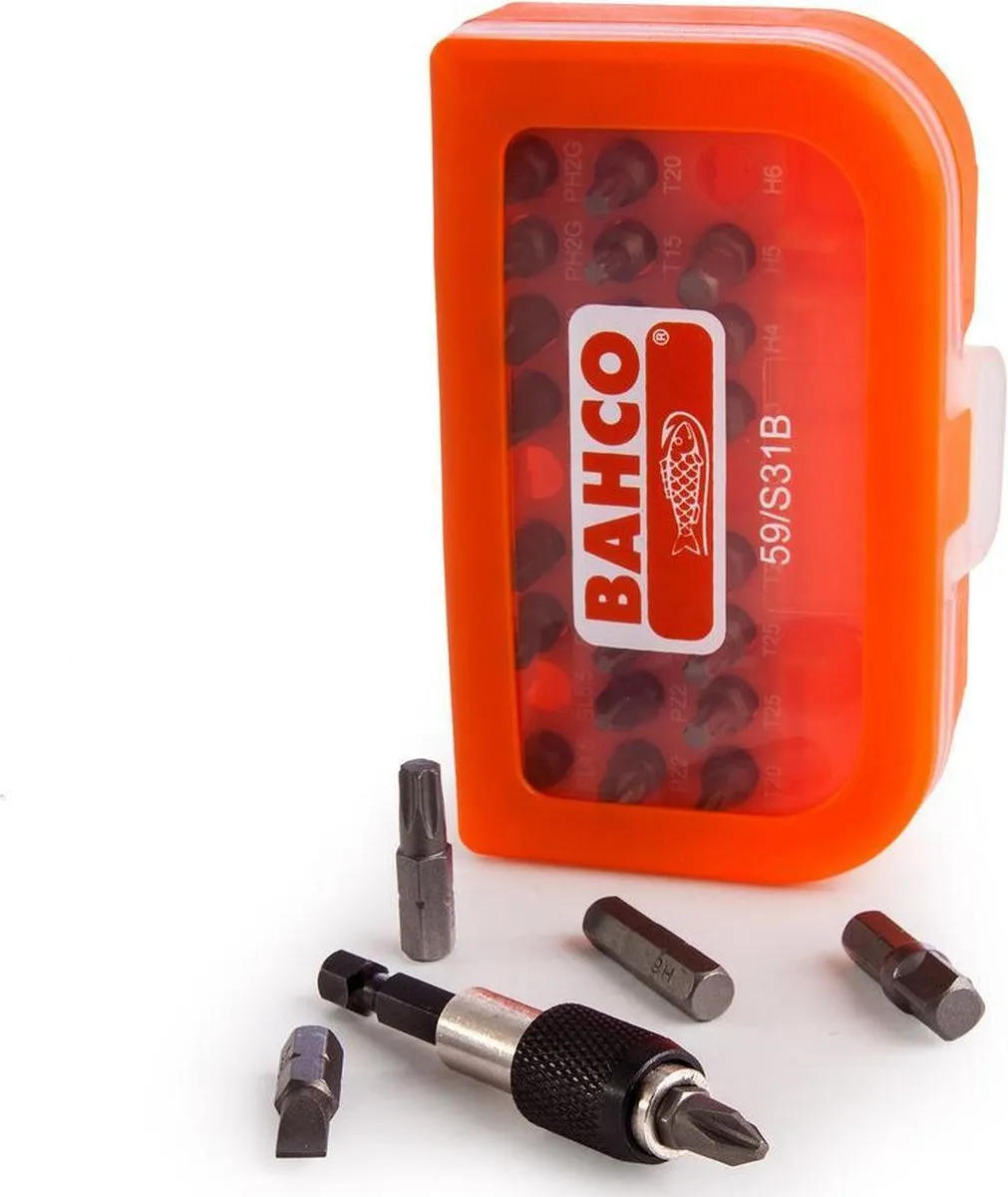 Bahco 59/S31B Bitset 31-delig - met adapter