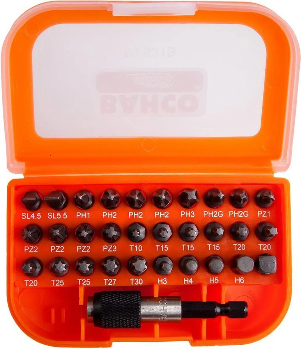 Bahco 59/S31B Bitset 31-delig - met adapter