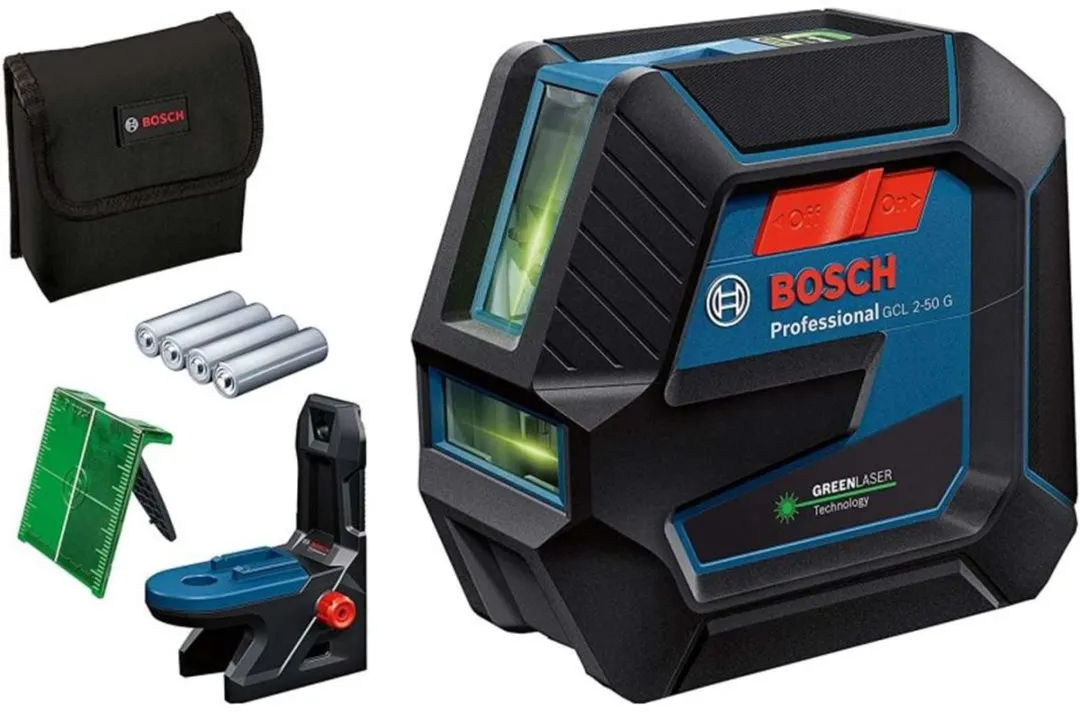 Bosch Professional GCL 2-50 G Kruislijnlaser - Groen - afbeelding 6 van 6