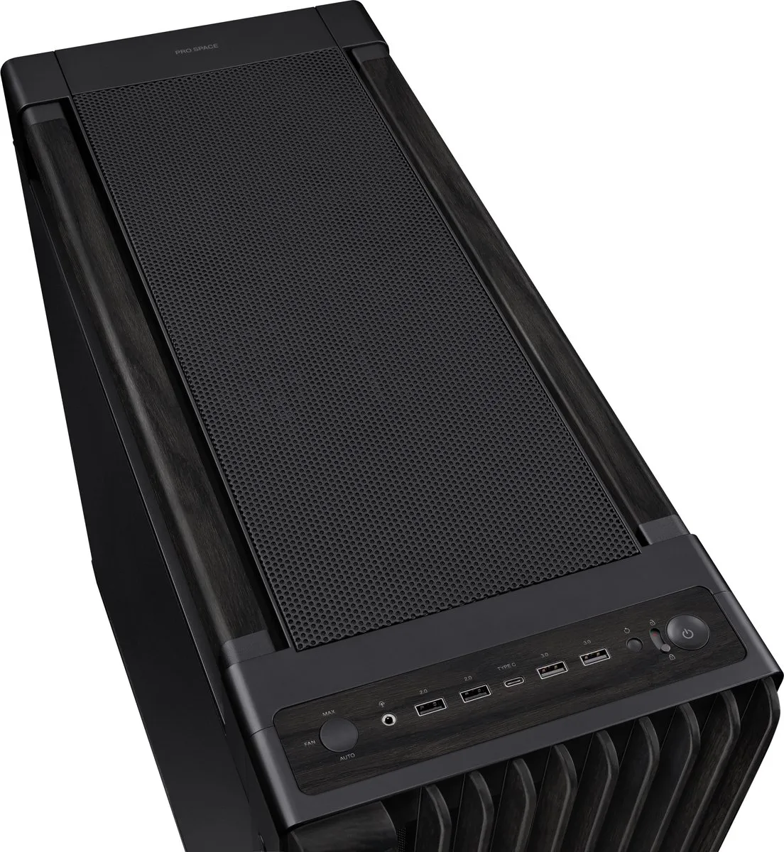 ASUS ProArt PA602 Wood Edition PC Behuizing - Midtower - 4x 2.5/3.5" - 3 Ventilatoren