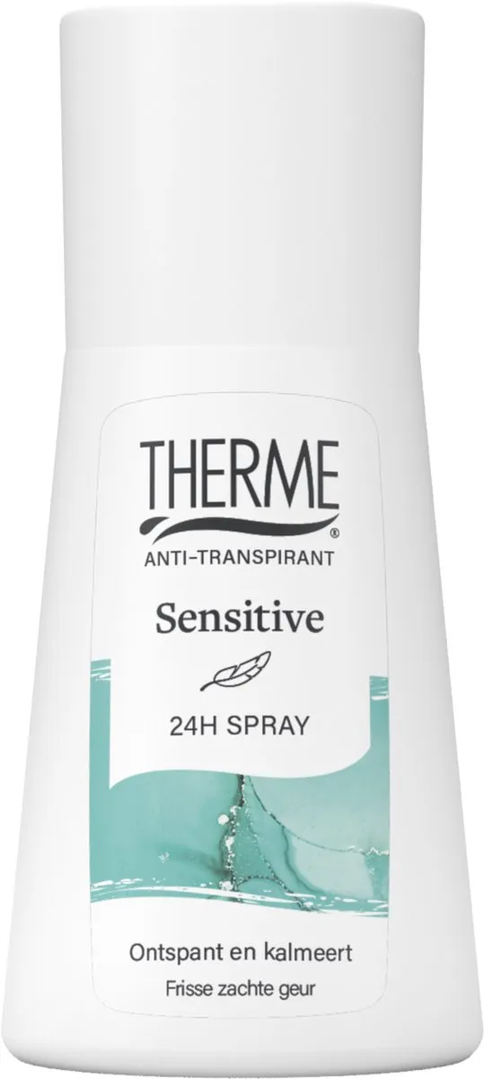 Therme Sensitive 24H Spray 75ml - Anti-Transparant