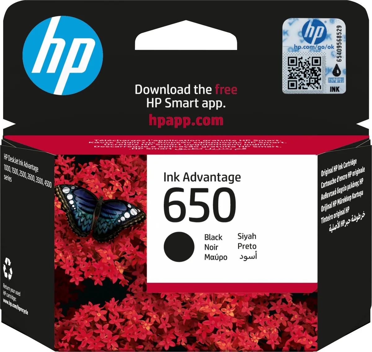HP 650 CZ101A Inktcartridge
