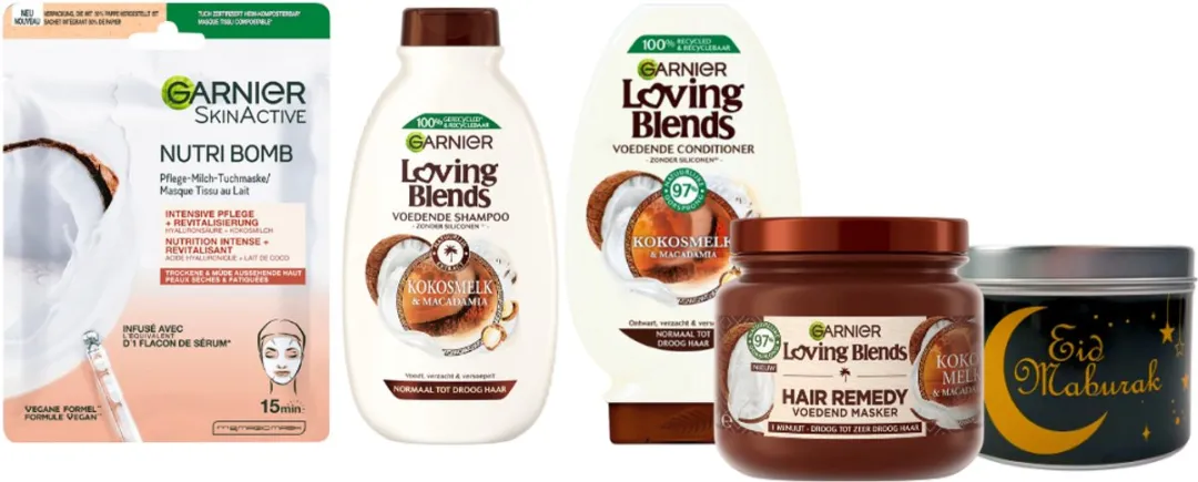 Garnier Loving Blends Cadeauset Kokosmelk