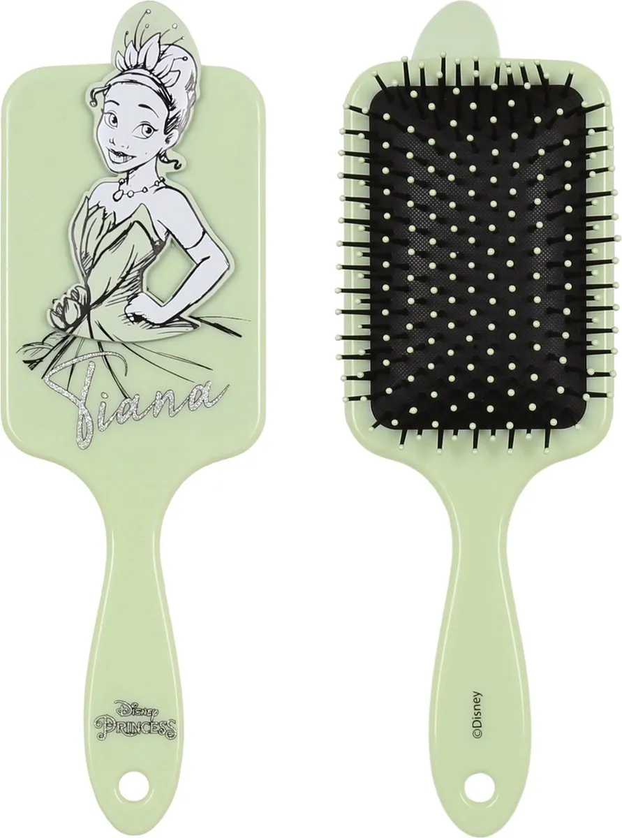 Disney Tiana Celadon Kunststof Haarborstel