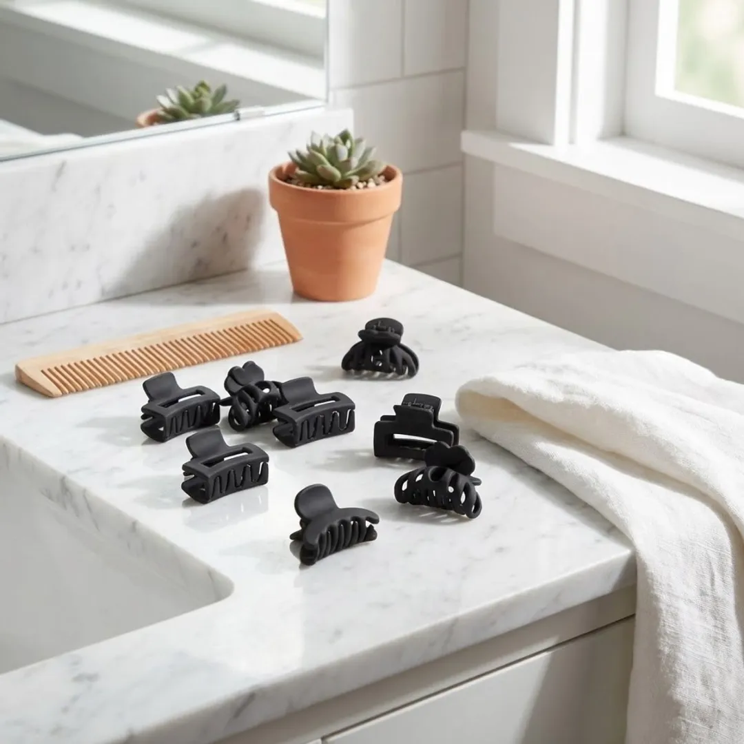 NuveX Haarclips Set 18 Stuks - Zwart