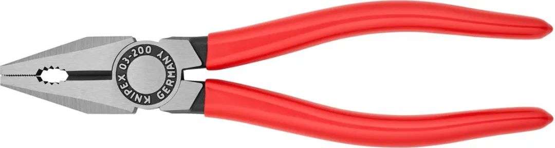 Knipex Combinatietang 0301200 - Rood/Zilver