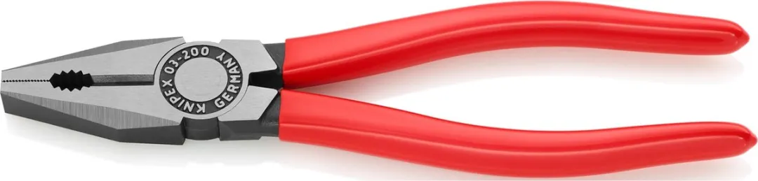Knipex Combinatietang 0301200 - Rood/Zilver