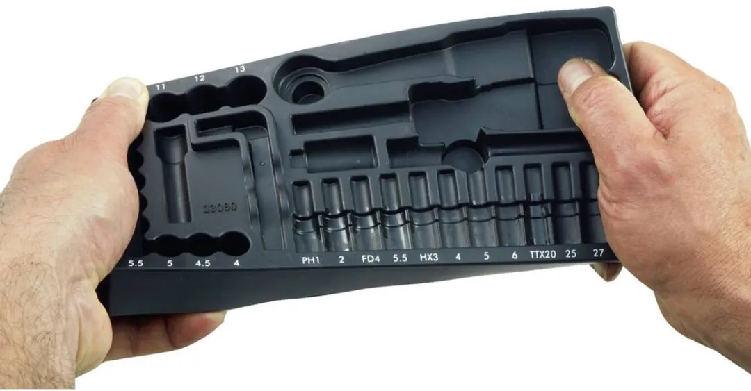Proxxon Industrial 23 100 Dopsleutel-bitinzetset 18-delig