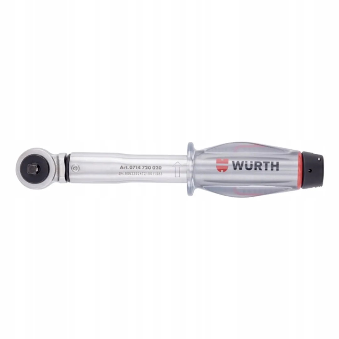 Würth Momentsleutel 1/4" 4-20 Nm - Precisie Gereedschap