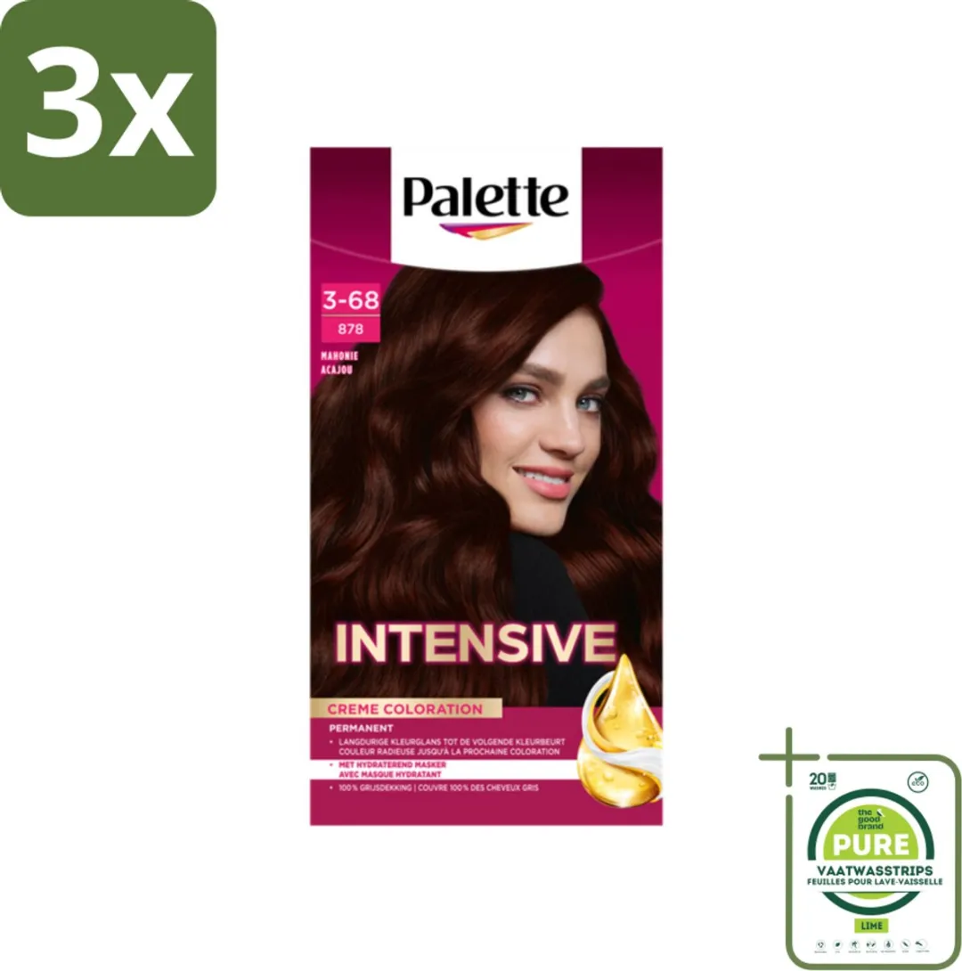 Schwarzkopf Palette Intensive Oil-Care 878 Mahonie Haarkleuring