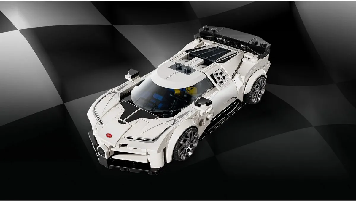 LEGO Speed Champions Bugatti Centodieci 77240 - 291 Stukken - Multicolor - afbeelding 6 van 6