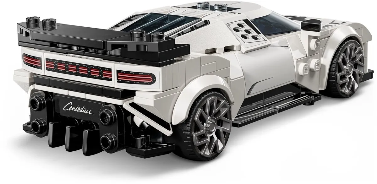 LEGO Speed Champions Bugatti Centodieci 77240 - 291 Stukken - Multicolor