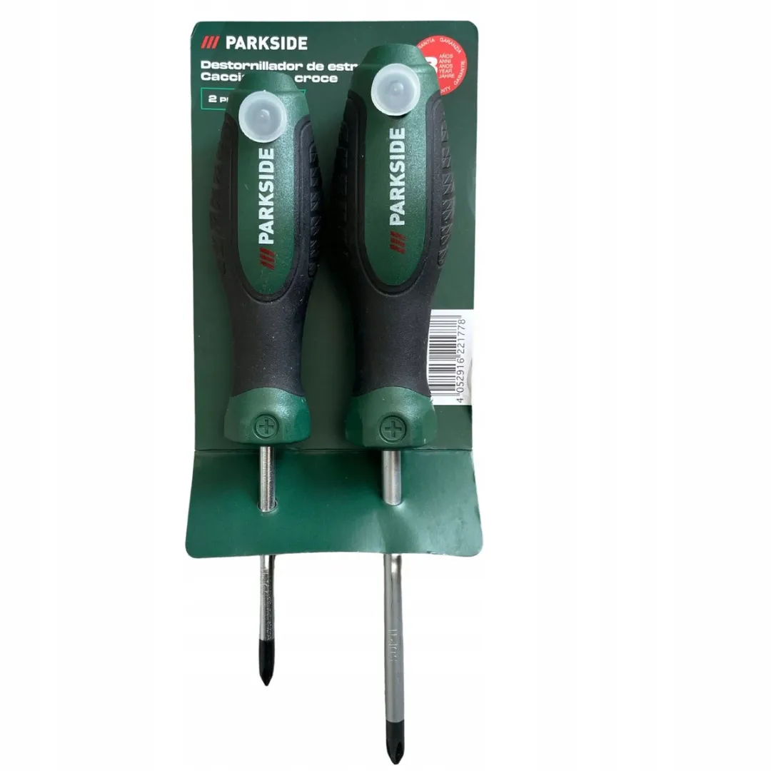 PARKSIDE Kruiskopschroevendraaiersset 2-delig - Magnetisch