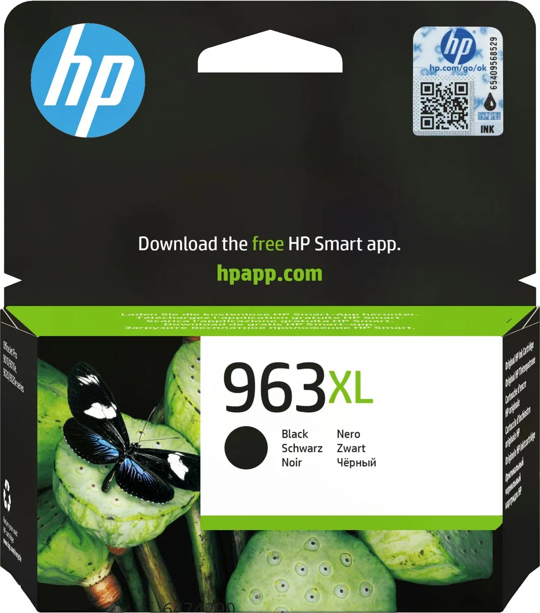 HP 963XL Inktcartridge - Zwart - 2000 pagina's