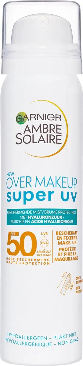Garnier Ambre Solaire Over Make-up Super UV Mist SPF50 75ml