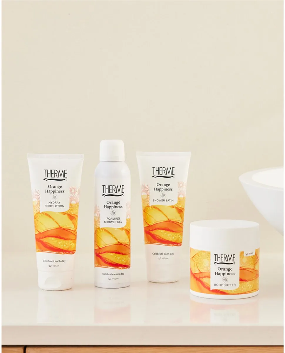 Therme Shower Gel Orange Happiness 3x200ml