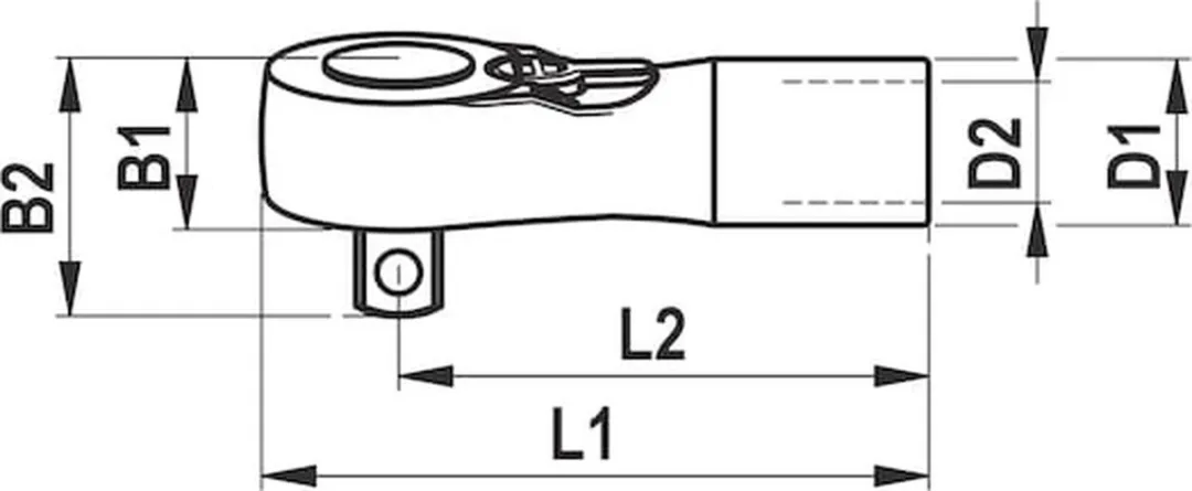 Würth Ratelkop 1 DIN 3122 ISO 3315 - 1" - 3mm