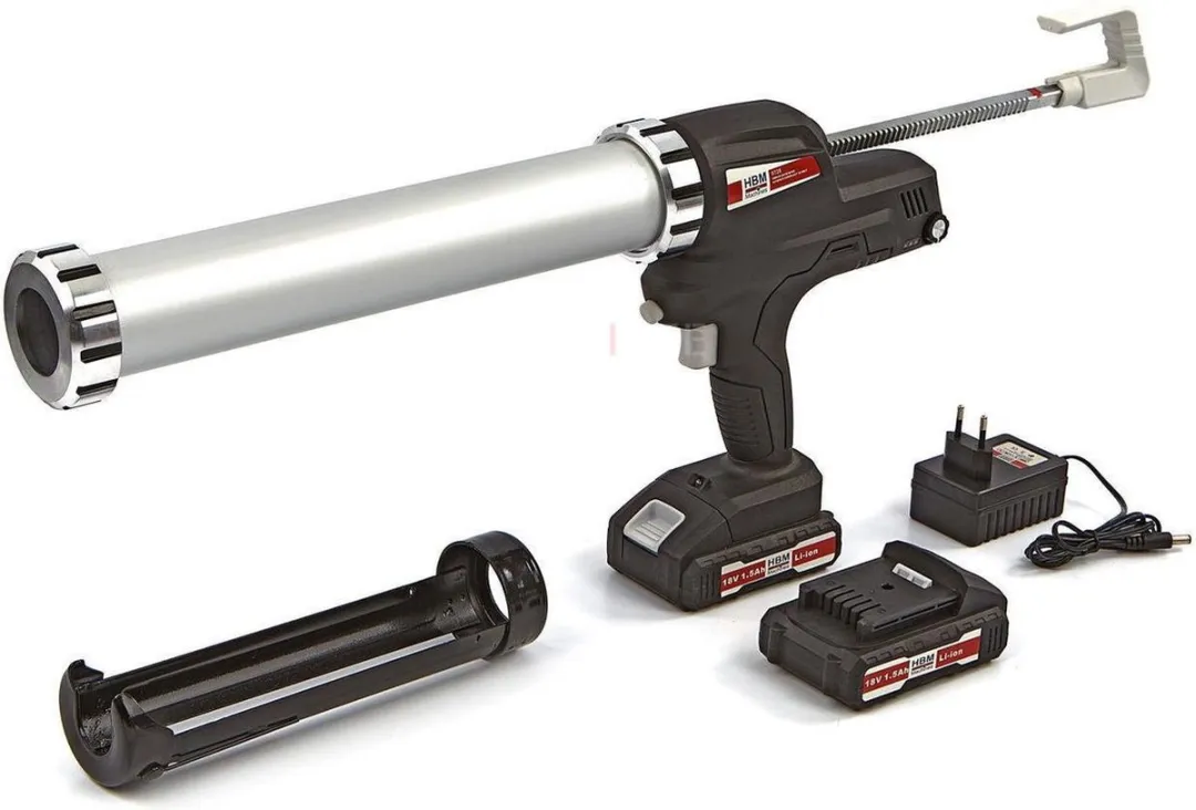 HBM Elektrische Kitspuit 18V Compleet