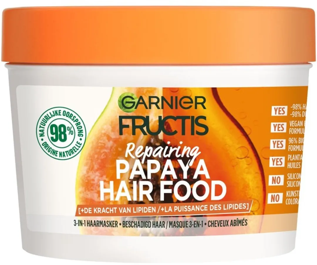 Garnier Fructis Papaya Hair Food Haarmasker 400ml