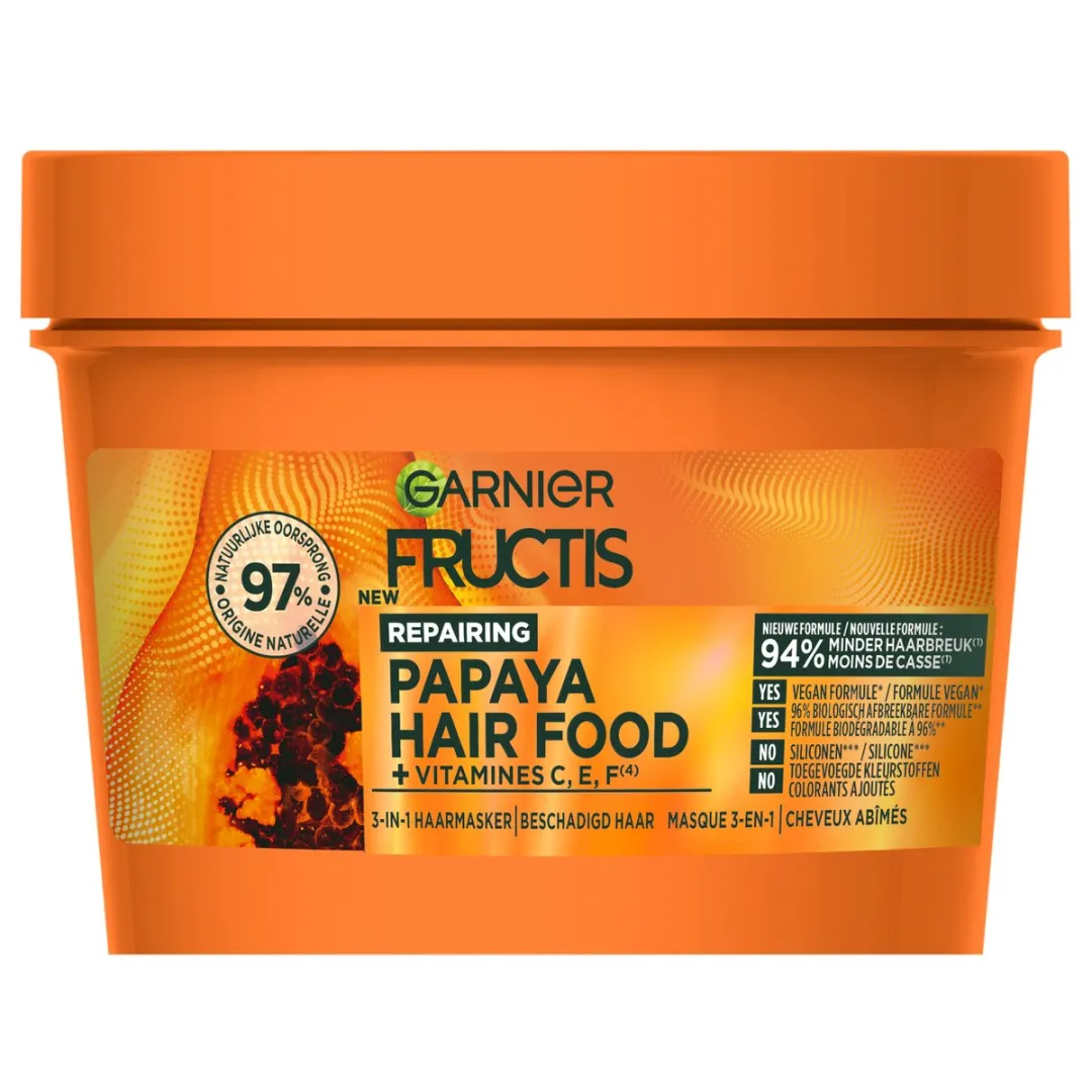 Garnier Fructis Papaya Hair Food Haarmasker 400ml