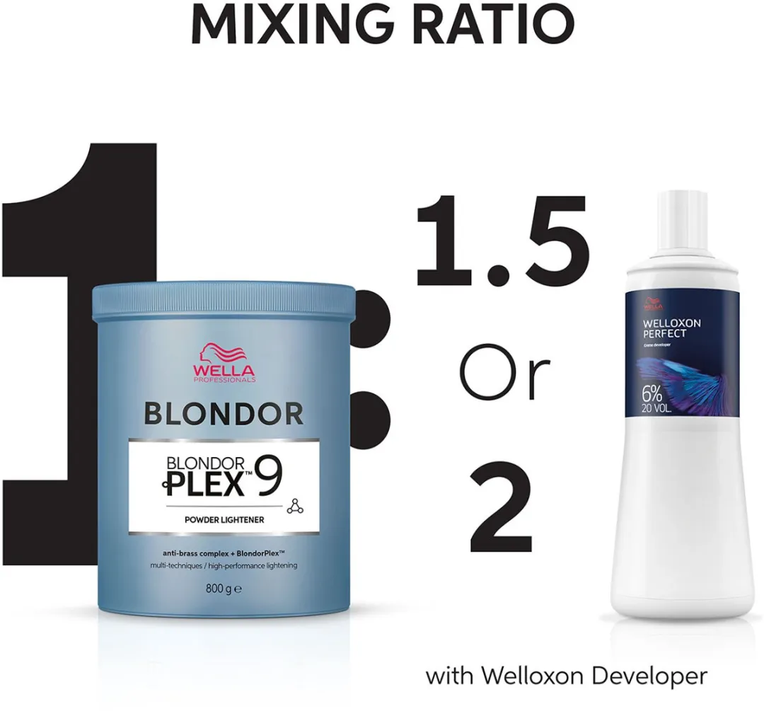 Wella Blondorplex 9 Tonen Lightening Powder - 400g - afbeelding 6 van 6