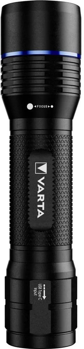Varta Night Cutter Pro F20R Zaklamp 1000lm - Zwart