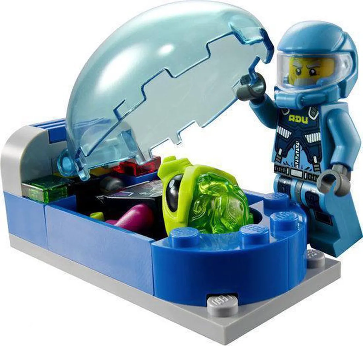 LEGO Alien Conquest Verdedigingshoofdkwartier 7066 - 5 Minifiguren