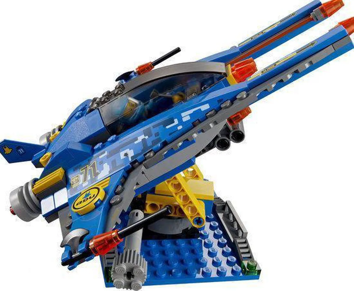 LEGO Alien Conquest Verdedigingshoofdkwartier 7066 - 5 Minifiguren