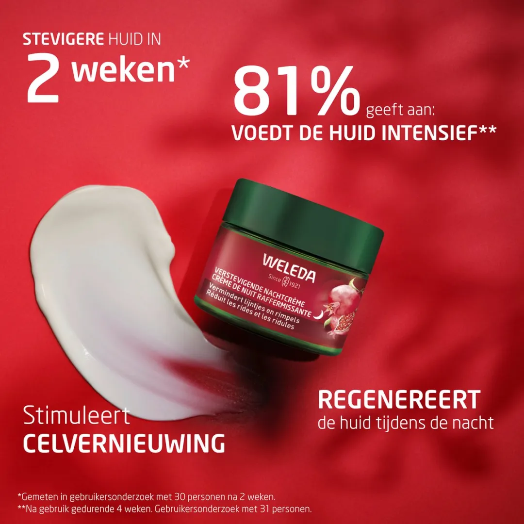Weleda Verstevigende Nachtcrème Granaatappel & Maca 40ml
