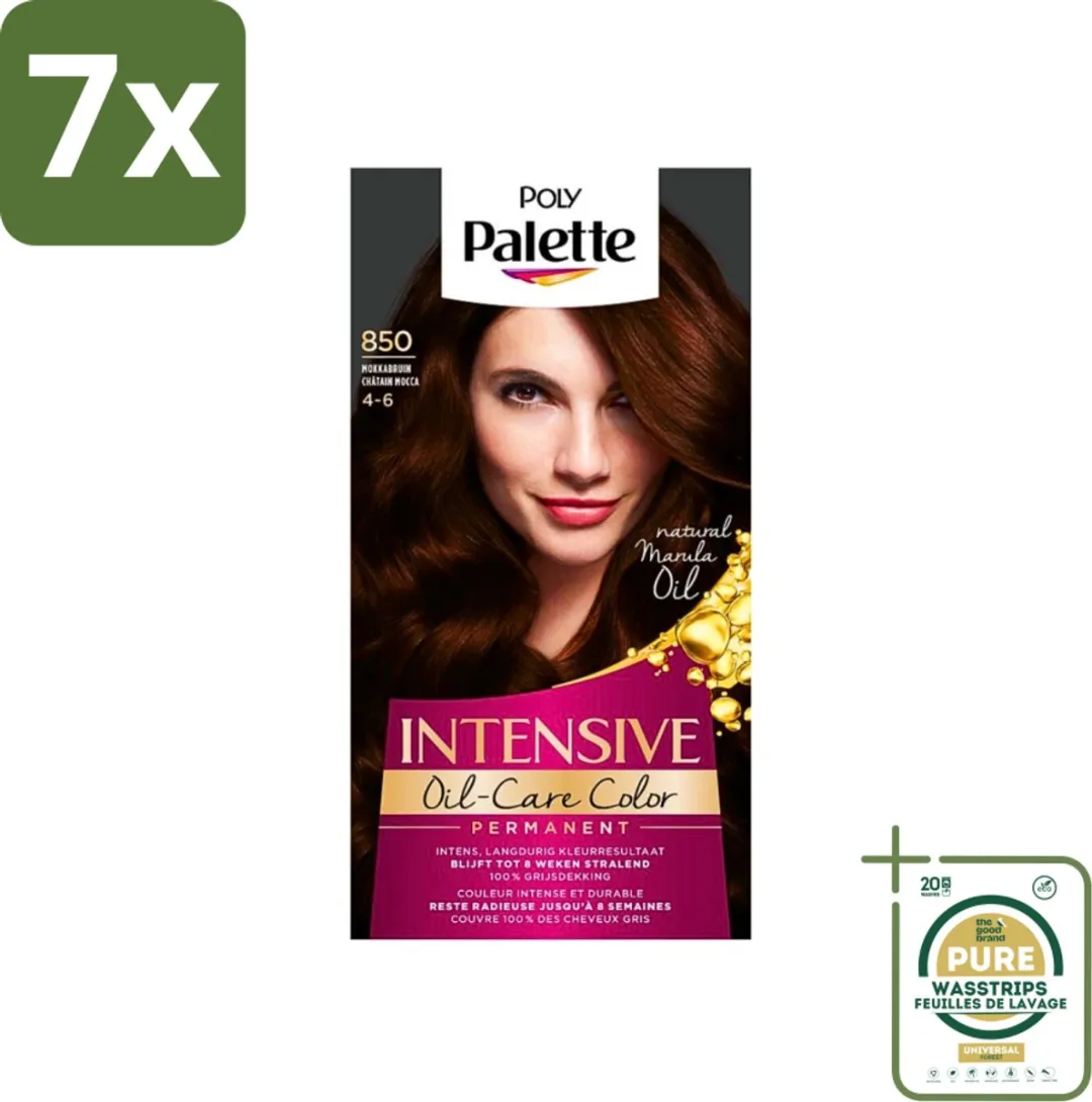Schwarzkopf Poly Palette Haarverf Mokka Bruin 850