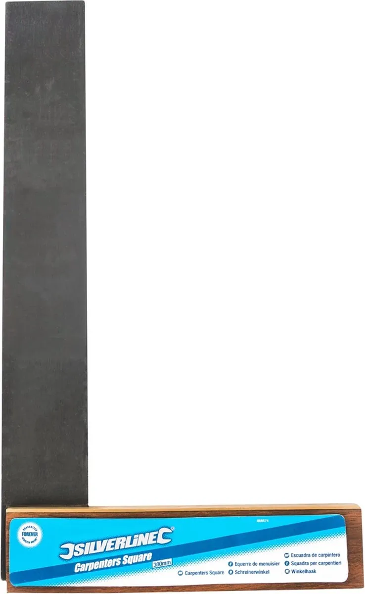 Silverline Blokhaak 300mm - Roestbestendig - 868574