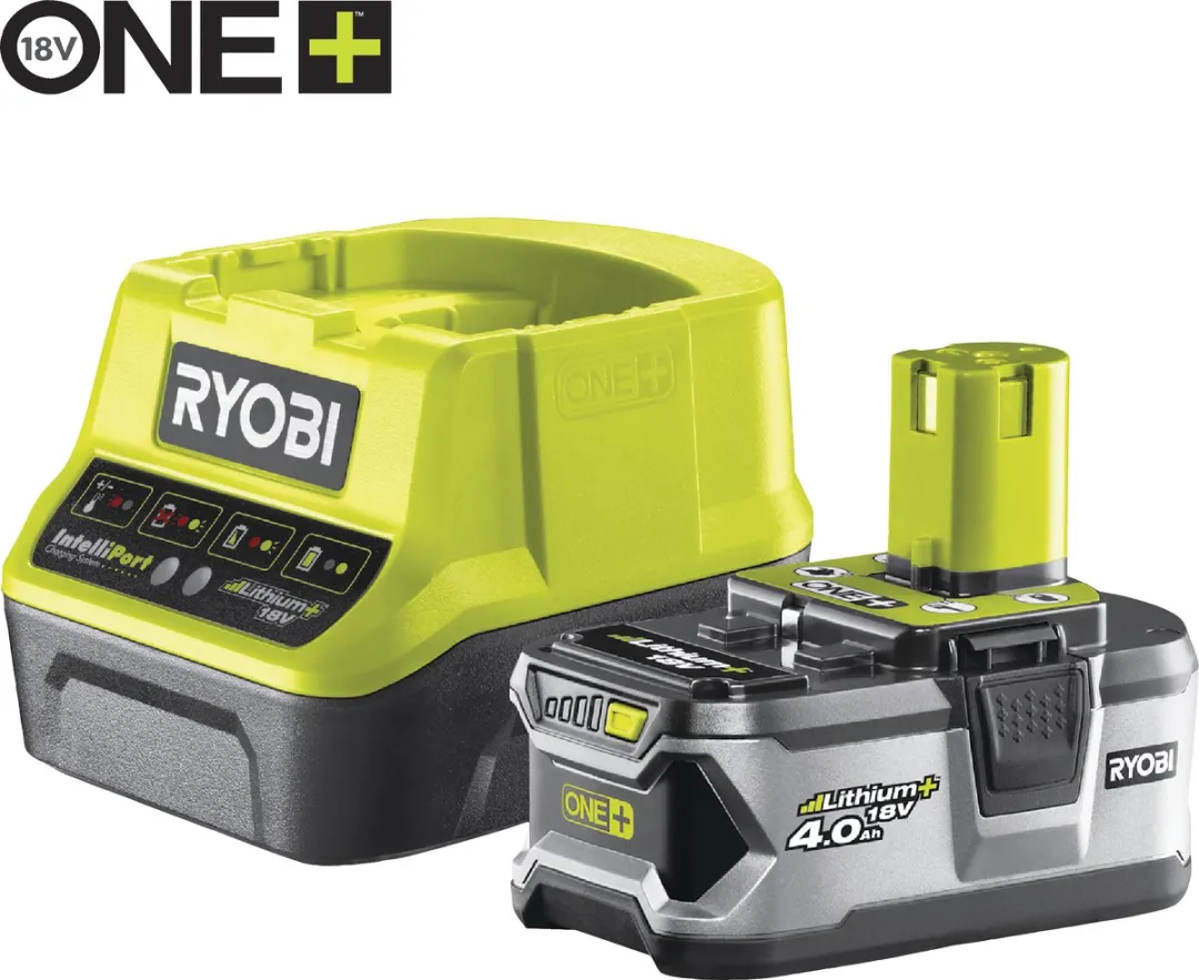 Ryobi ONE+ R18AG-140S Haakse Slijper 115mm - 18V - 4.0Ah Accu - afbeelding 3 van 6