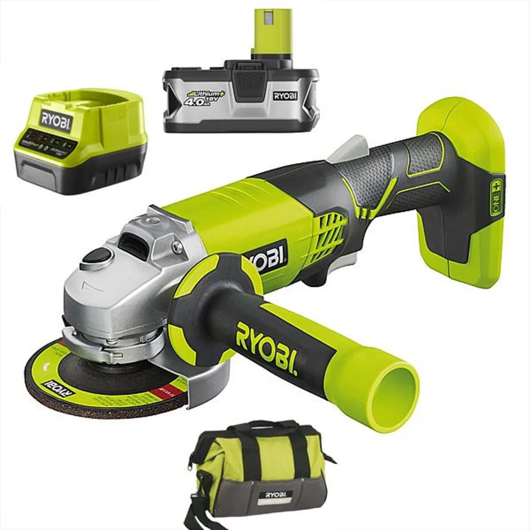 Ryobi ONE+ R18AG-140S Haakse Slijper 115mm