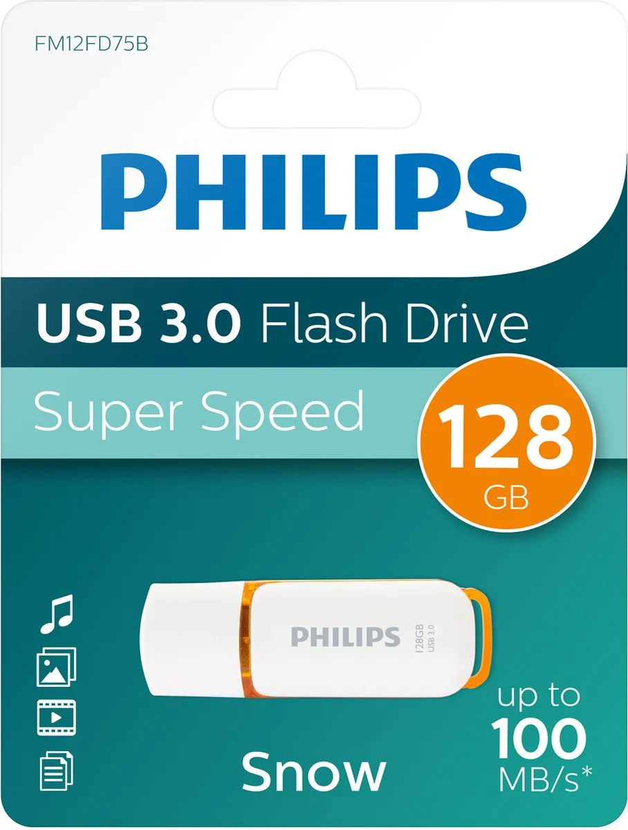 Philips USB Stick 3.0 Snow Edition FM12FD75B 128GB
