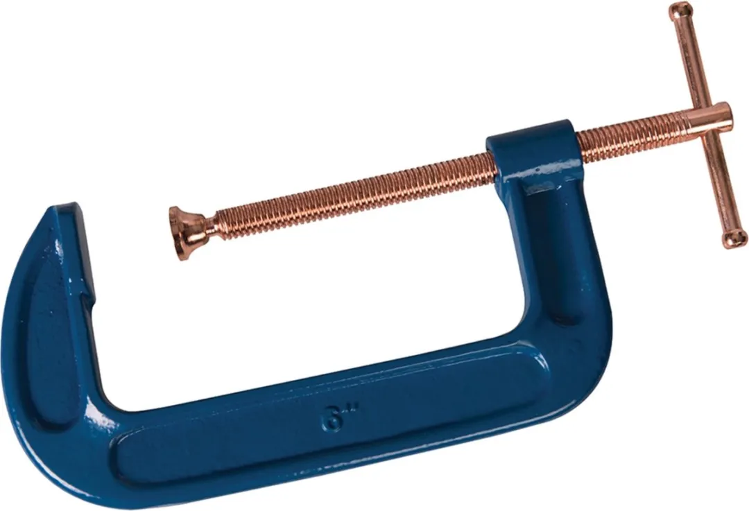 Silverline G-Klem 150mm - Versterkt gietijzer - Roestbestendig