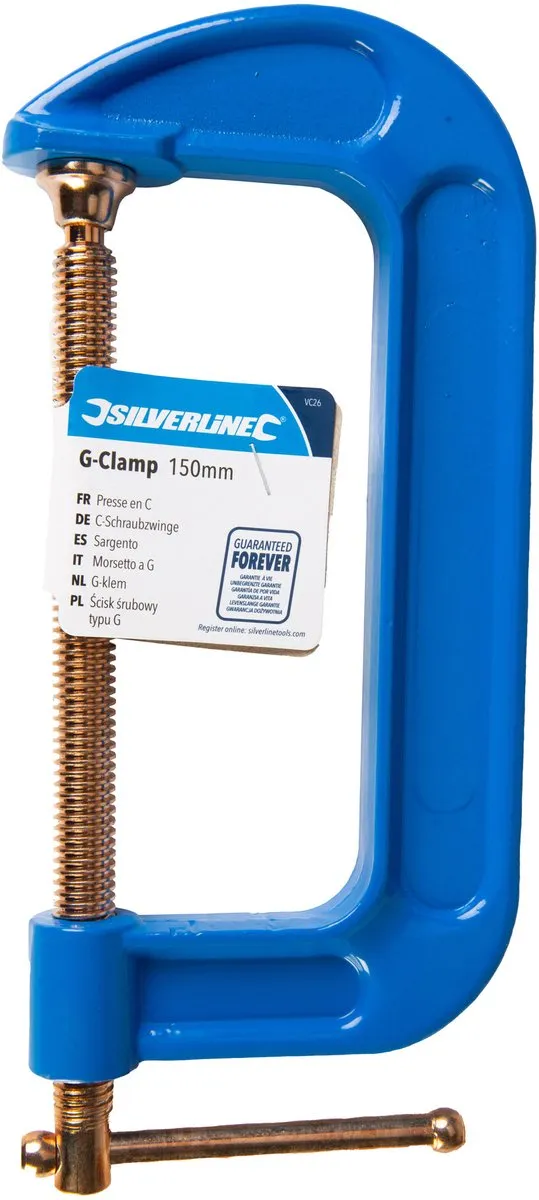 Silverline G-Klem 150mm